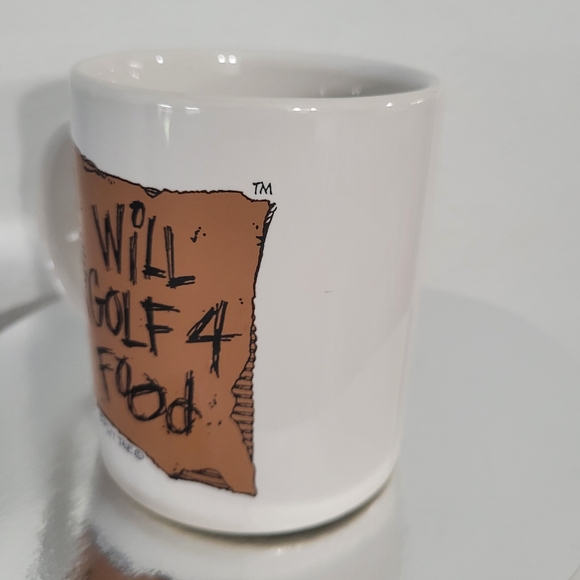 Split Tee Ceramic Coffee Mug WILL GOLF 4 FOOD - Picture 3 of 7